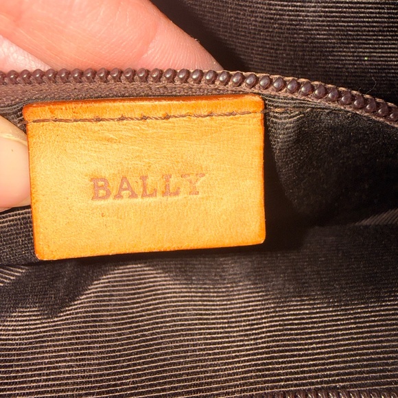 Bally Vintage Bennas Canvas and Italian Vachetta Tote, 90s, Made in Italy - Picture 4 of 13